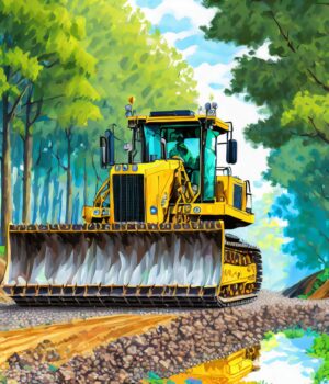 Bulldozer dan Bahu Sang Pelindung