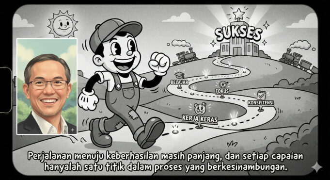 Keberhasilan Tidak Pernah Datang Secara Kebetulan