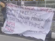 Ratusan Personel Gabungan Amankan Demonstrasi Front Rakyat Papua di Mimika