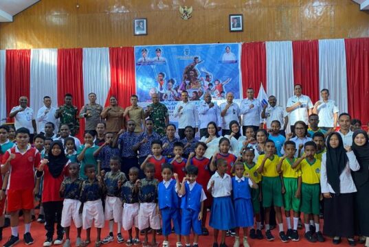 Bupati Asmat Resmi Buka Rangkaian Lomba Hardiknas 2026 sebagai Barometer Kualitas Pendidikan