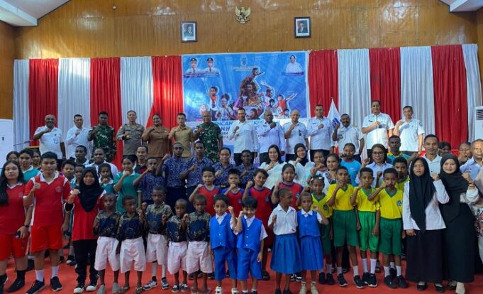 Bupati Asmat Resmi Buka Rangkaian Lomba Hardiknas 2026 sebagai Barometer Kualitas Pendidikan