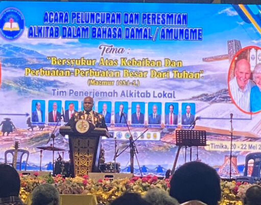 Peluncuran Alkitab Bahasa Amungme dan Damal Diharapkan Jadi Momentum Perdamaian di Timika