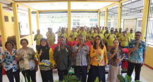 Guna Cegah Penyimpangan, Pemkab Mimika Sosialisasikan Evaluasi Temuan Dana Desa di Iwaka
