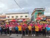 Menyambut HUT ke-80 Bhayangkara, Ribuan Warga Timika Padati Olahraga Bersama dan Layanan Gratis Polres Mimika