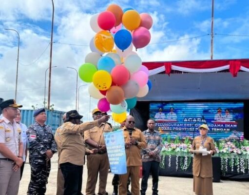Sejarah Baru, Pemprov Papua Tengah Ekspor Perdana Ikan Bawal ke Pasar Internasional