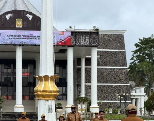 Bupati Ikuti Diklat Kepemimpinan, Wabup Kemong Pimpin Roda Pemerintahan Mimika Sementara